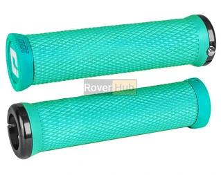 Грипси ODI Elite Motion, V2.1 Lock-On, Mint w/Black Clamp, м'ятні із чорними замками