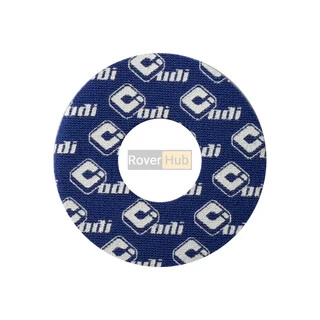 Кільця на грипи ODI Grip Donuts Blue w/ White Logos
