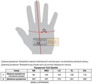 Мото рукавички TLD SCOUT GAMBIT GLOVE [MARINE] LG