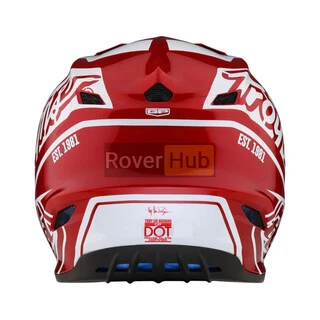 Мотошолом TLD GP HELMET SLICE [RED/ WHITE] XL
