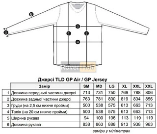 Мото джерси TLD GP JERSEY; Race 81 [NAVY] LG