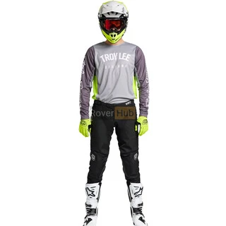 Мото джерсі TLD GP PRO JERSEY BOLTZ [SILVER/GLO GREEN] 2X
