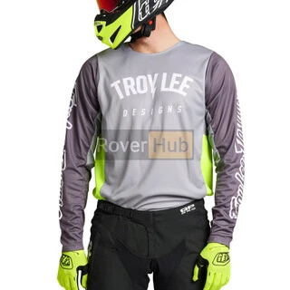 Мото джерсі TLD GP PRO JERSEY BOLTZ [SILVER/GLO GREEN] 2X