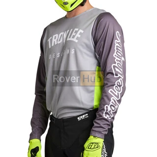 Мото джерсі TLD GP PRO JERSEY BOLTZ [SILVER/GLO GREEN] 2X