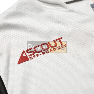Мото джерсі TLD Scout GP Jersey RIDE ON [CHARCOAL/VINTAGE WHITE] XL
