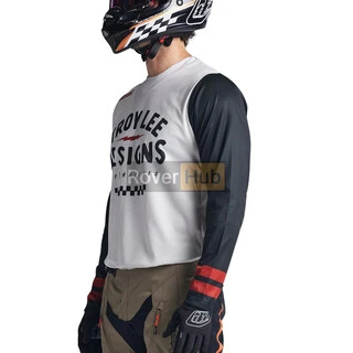 Мото джерсі TLD Scout GP Jersey RIDE ON [CHARCOAL/VINTAGE WHITE] 2X