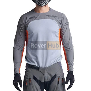 Мото джерсі TLD Scout SE Jersey Systems [GRAY/NEON ORANGE] SM