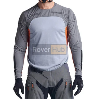 Мото джерсі TLD Scout SE Jersey Systems [GRAY/NEON ORANGE] XL