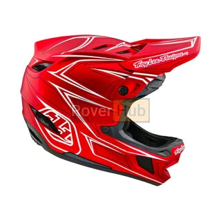Вело шолом TLD D4 COMPOSITE HELMET PINNED [RED] XL