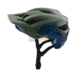 Вело шолом TLD Flowline SE HELMET BADGE [OLIVE/INDIGO] MD/LG