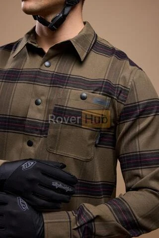 Сорочка TLD GRIND FLANNEL YD PlAID [DARK PINE] MD