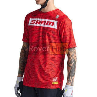 Джерсі TLD SKYLINE AIR SS JERSEY SRAM ROOST [FIERY RED] XL