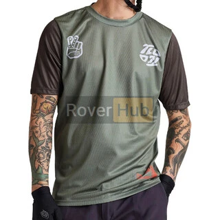 Джерсі TLD FLOWLINE SS JERSEY FLIPPED [OLIVE] XL