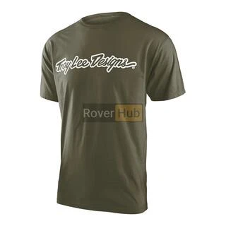Футболка TLD SHORT SLEEVE TEE SIGNATURE [MILITARY GREEN] XL