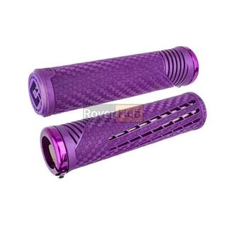 Гріпси ODI CF Grip v2.1 Lock-On Cosmic Purple/Pearl w/PurpleClamp