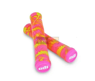 Гріпси ODI Hucker Signature 160mm no Flange Yellow/Pink Swirl