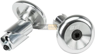 Баренди ODI Aluminum End Plugs w/Lasered Logo SILVER