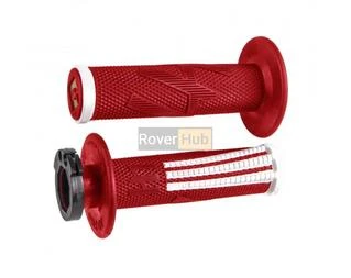 Мото гріпси ODI EMIG PRO MX V2 Lock-On Grip RED/White