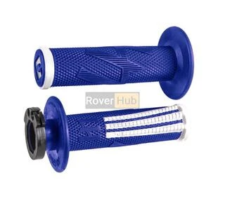 Мото гріпси ODI EMIG PRO MX V2 Lock-On Grip BLUE/White