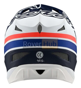 Вело Шолом TLD D3 Fiberlite [Silhouette navy/White] Розмір S