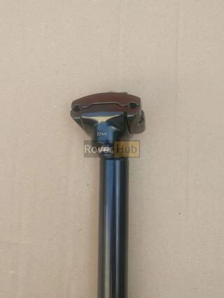 Подседельный штырь 25.0мм, L:400мм Kalloy прочный алюминиевый термоообработанный черный глагол