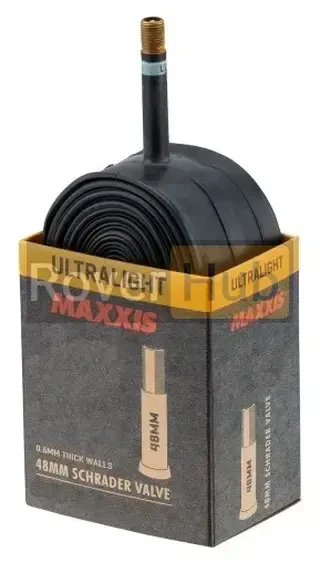 Камера MAXXIS ULTRALIGHT 27.5X1.75/2.4 Ніпель - Schrader 48мм ULTRA LIGHT
