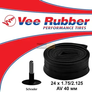 Камера Vee Rubber 24x1.75/2.125, (47/57-507) AV L: 48 мм, у коробці