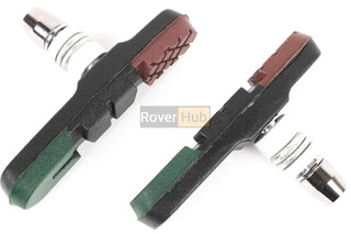 Колодки ободные Baradine 960V 3-x цветные 70мм