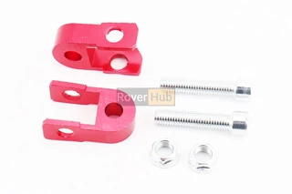 Удлинитель заднего амортизатора 25мм к-кт 2шт, красный