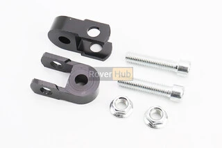 Удлинитель заднего амортизатора 25мм к-кт 2шт, черный