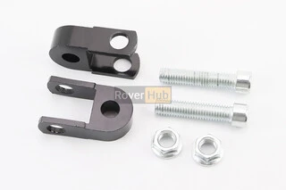 Удлинитель заднего амортизатора 27мм к-кт 2шт, черный, тип 2