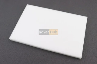 Фільтр повітряний поролон - "заготовка" 200*300мм, білий