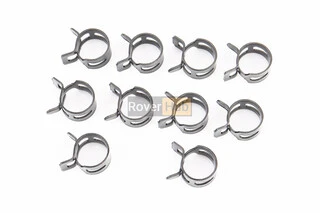 Хомут пружинний 13мм чорний, к-кт 10шт