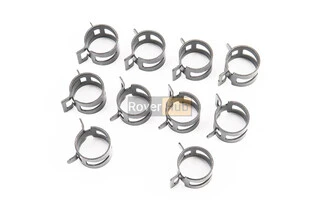 Хомут пружинний 18мм чорний, к-кт 10шт