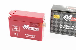 Акумулятор 12V2,3Ah GT4B-5(MF) кислотний (L115*W39*H87mm) "таблетка-Yamaha/suzuki"