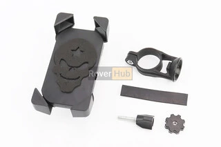 Держатель телефона на руль с черным рисунком (миним. размер телефона 60*124мм, макс. размер 80*160мм)