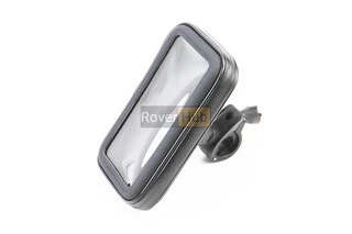 УЦІНКА Тримач-чохол телефону (L) 155х85х30мм на кермо, сенсорна плівка, вологозахисний, швидкознімний (слабке кріплення фіксації