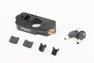 Замок протиугінний на важіль гальмівної (малий), чорний