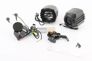 АУДІО-блок з тримачем телефону (МРЗ-USB / SD, FM-радіо) + колонки 2шт