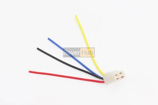 Роз'єм 4 контакту "мама" + 4 дроти (для реле-регуляторів)