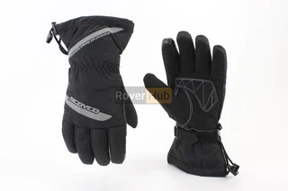 Перчатки мотоциклетні, теплі L-Чорно-Сірі