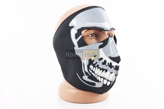 Підшоломник літній (маска) Чорний з малюнком