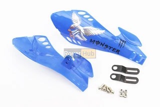 Захист для рук лів., прав. к-кт 2шт "MONSTER ENERGY" СИНІЙ тип2