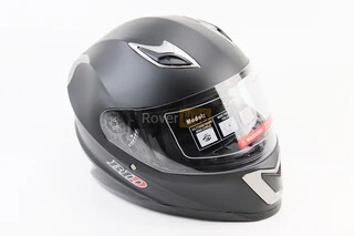 Шлем интеграл, закрытый BLD-M62 S (55-56см), ЧЕРНЫЙ матовый