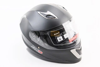 Шлем интеграл, закрытый BLD-M62 М (57-58см), ЧЕРНЫЙ матовый