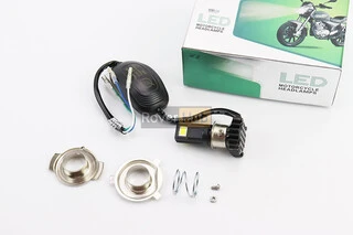 Лампа фари діодний LED-3 SUPER універсальна (к-кт різних кріплень), з стабілізатором, тип2