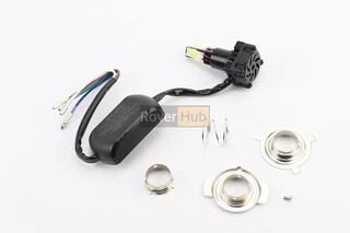 Лампа фари діодний LED-4 SUPER універсальна (к-кт різних кріплень), з стабілізатором