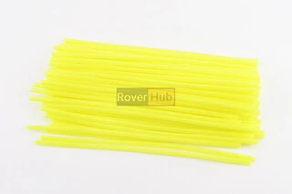 Накладки на спиці 4 * 240мм, к-кт 72шт, ЖОВТИЙ