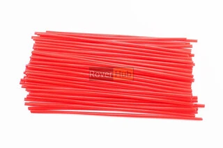 Накладки на спиці 4 * 240мм, к-кт 72шт, ЧЕРВОНИЙ