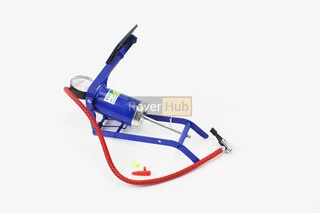 Насос ножний для шин однопоршневий "малий, шток тонкий" синій